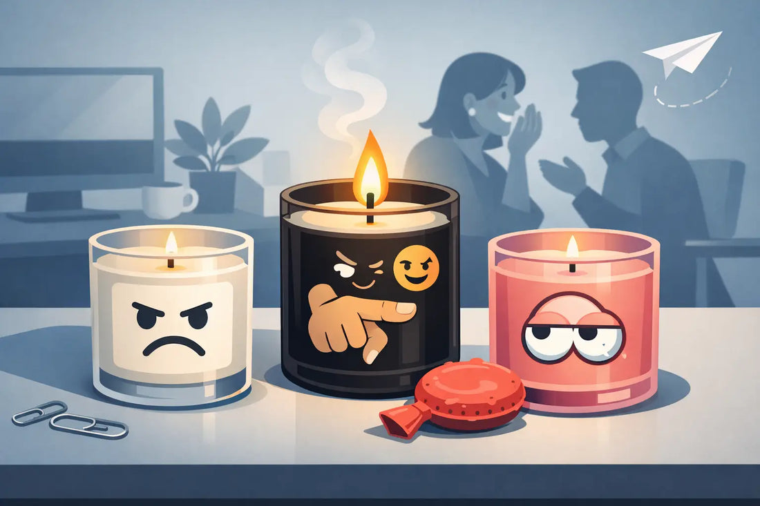 Sarcastic Candle Gifts for Coworkers That Land