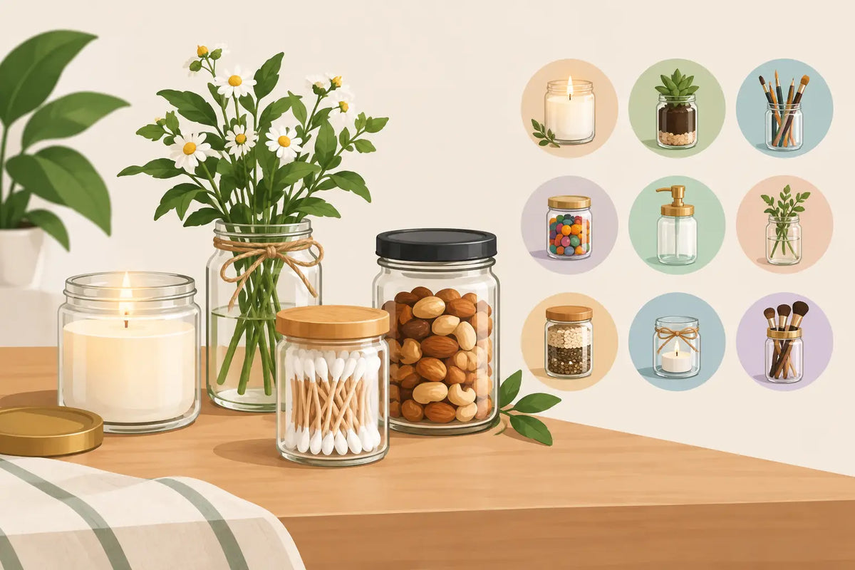 9 Smart Ways to Reuse Empty Candle Jars at Home