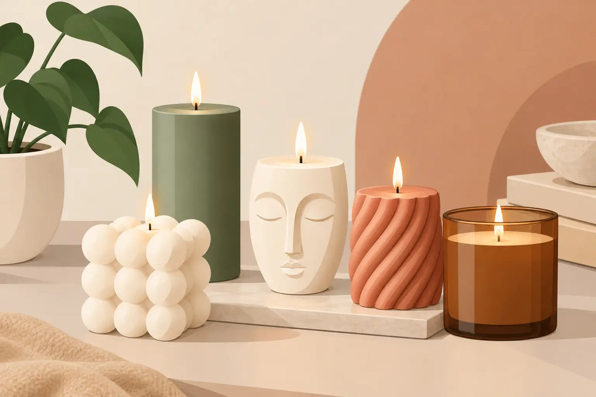 Statement Candles That Say It So You Don’t Have To