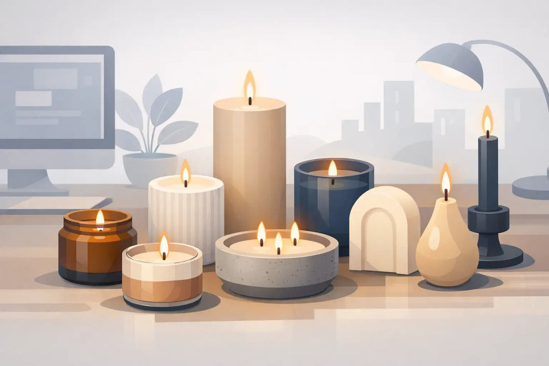 9 Best Candles for Office Desk Vibes - Girly Candles