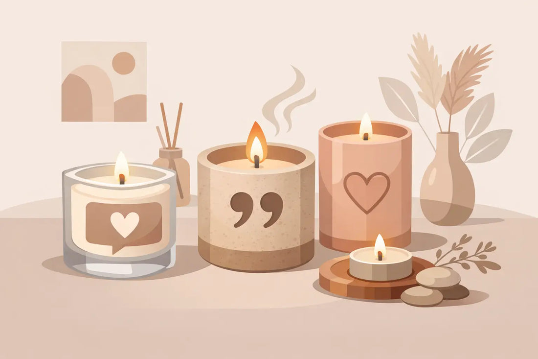 Quote Candles Decor That Feels Like You