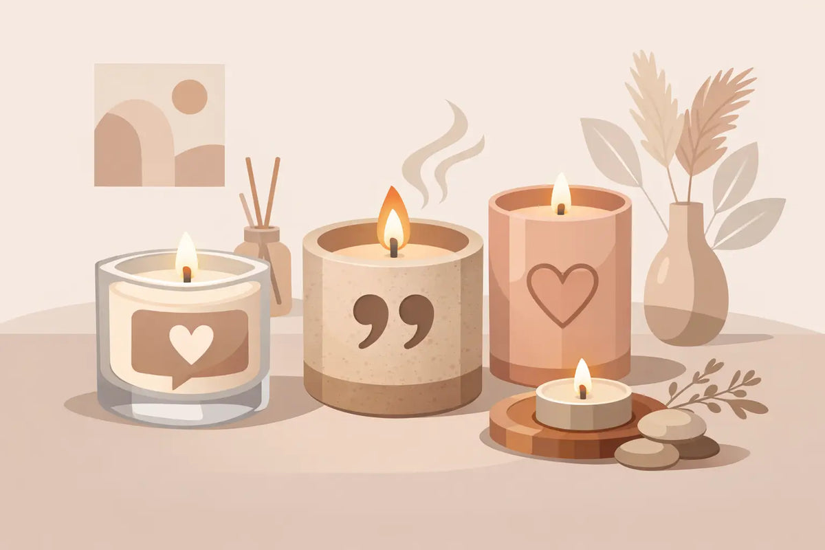 Quote Candles Decor That Feels Like You