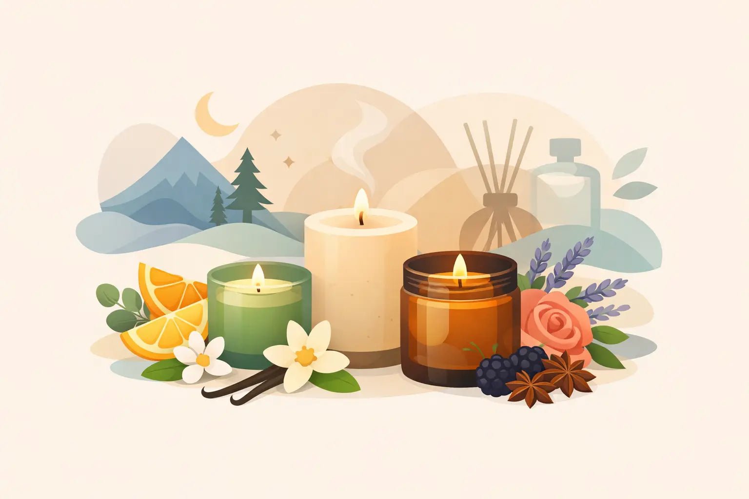 A Guide to Candle Scent Families - Girly Candles