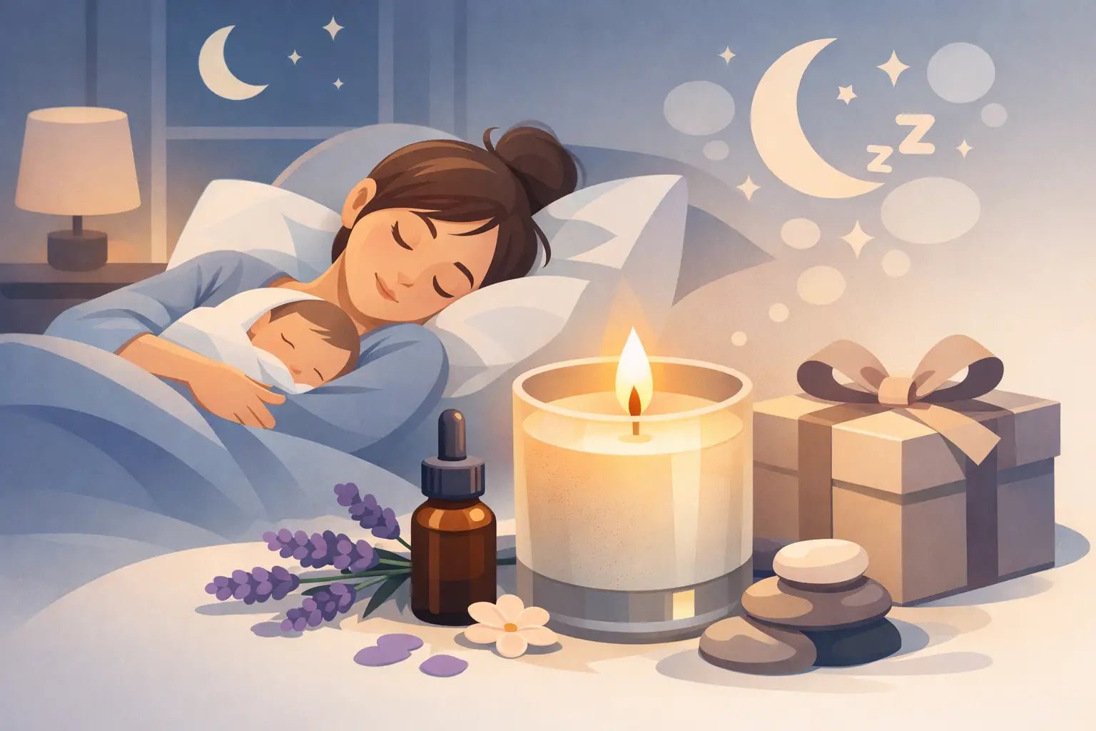 Best New Mom Candle Gift for Sleep-Deprived Days - Girly Candles