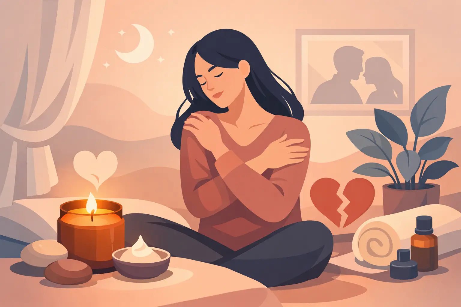 Breakup Recovery Candle Self Care That Helps - Girly Candles