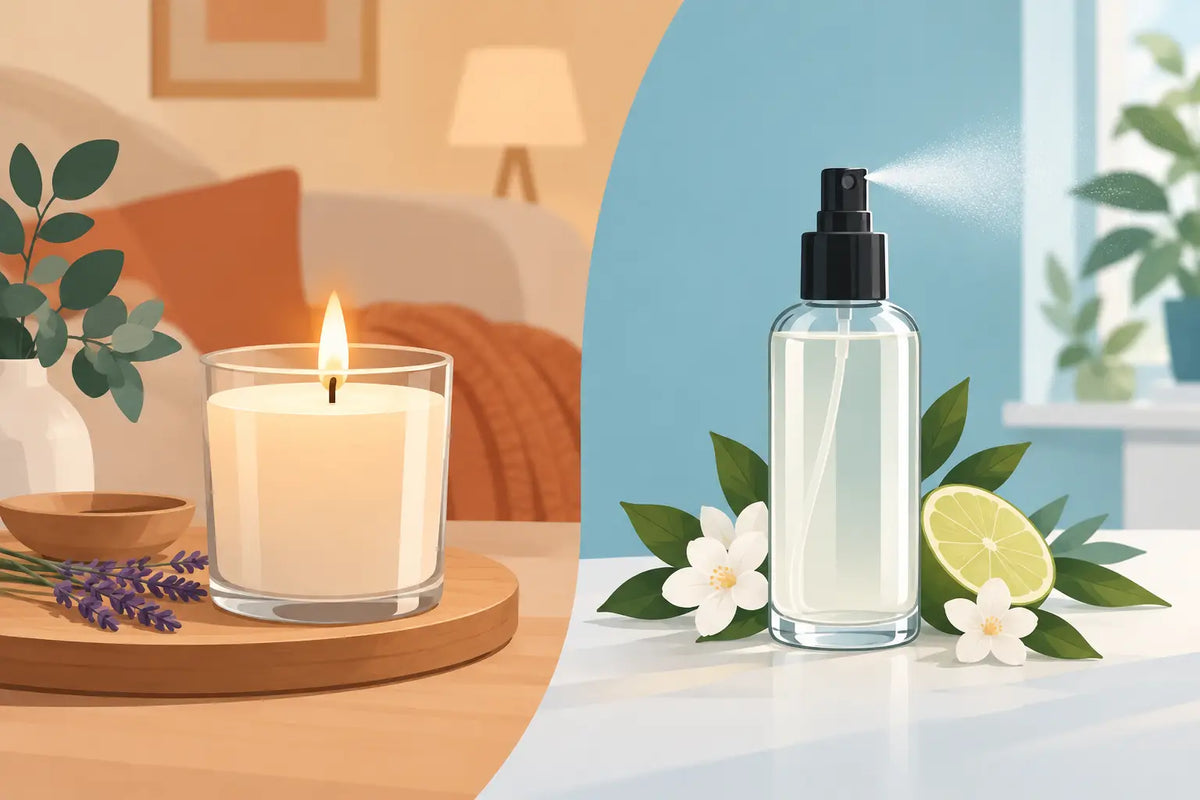 Candle Versus Room Spray: Which Fits Your Mood?