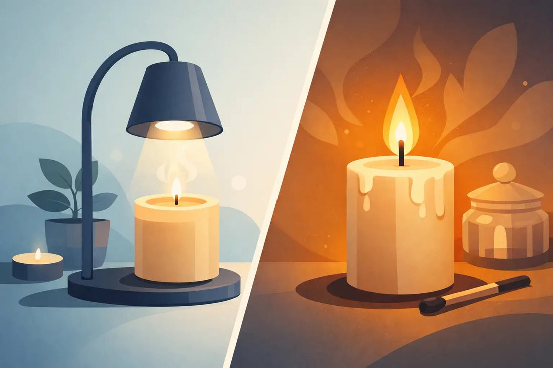 Candle Warmer Versus Open Flame: Which Mood Wins? - Girly Candles