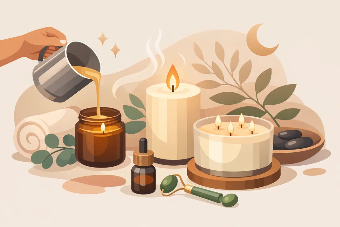 Hand Poured Candles for Self Care That Hit
