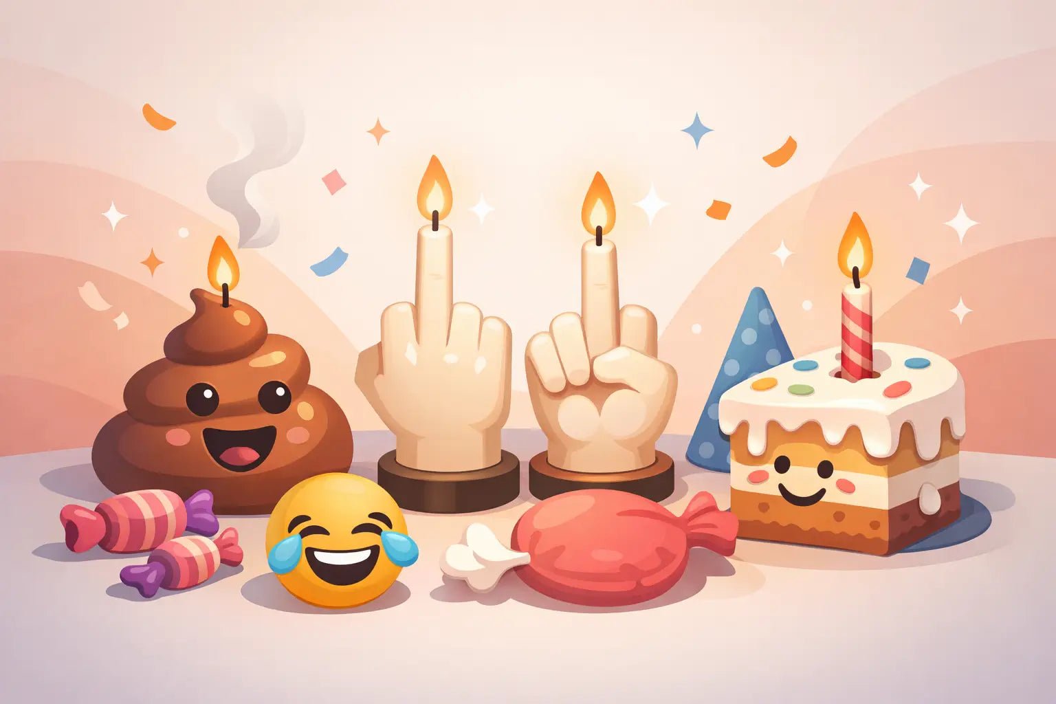 Funny Candles for Best Friend That Hit - Girly Candles