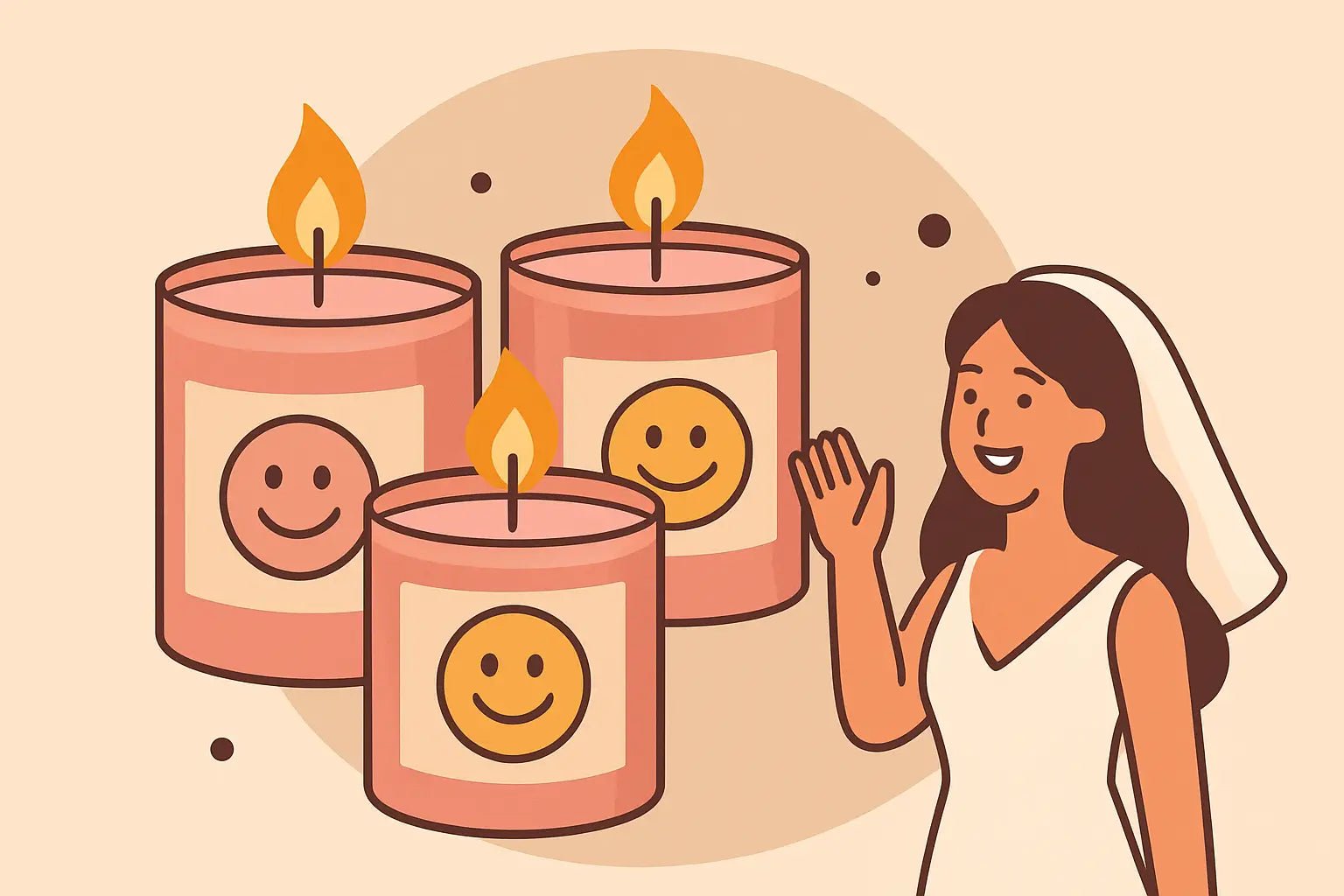 Funny Quote Candles for Bachelorette Parties - Girly Candles