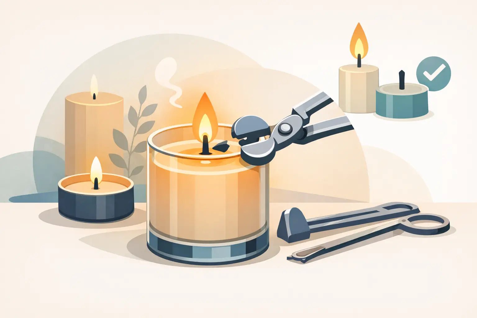How to Trim Candle Wick Correctly Every Time - Girly Candles