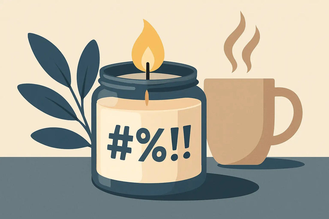 Profanity Candles: Cozy Meets Chaotic - Girly Candles