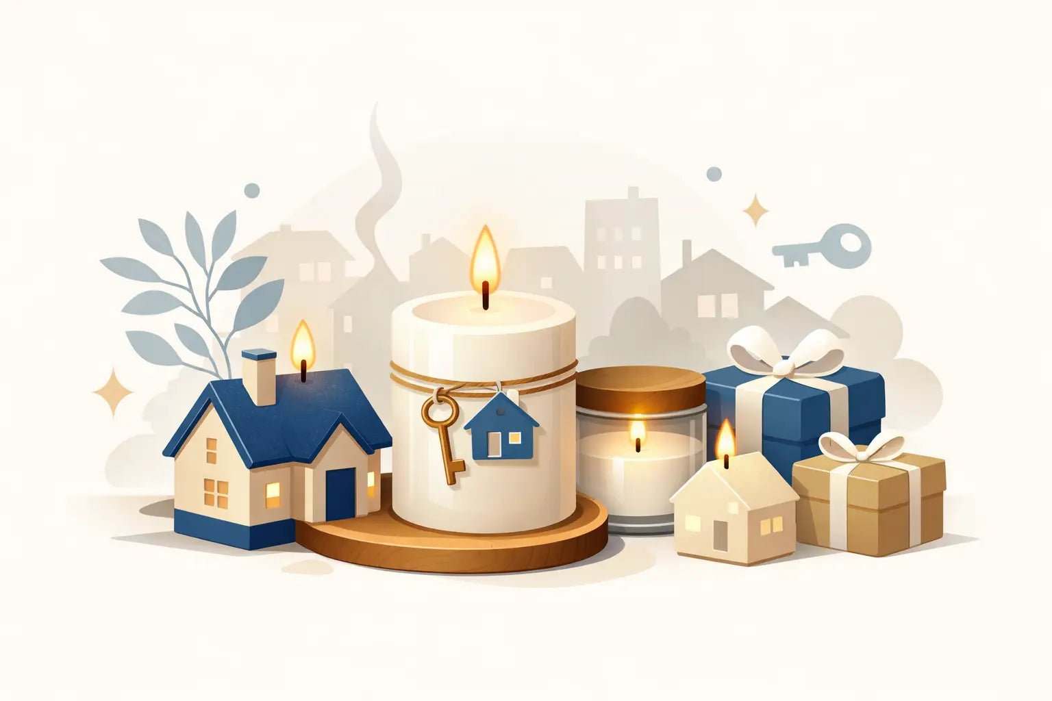 Real Estate Closing Candle Gift Ideas - Girly Candles