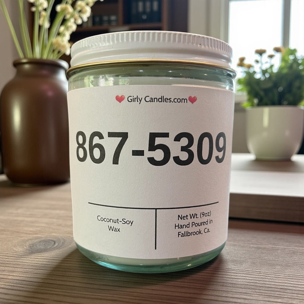 867 - 5309 - Girly Candles