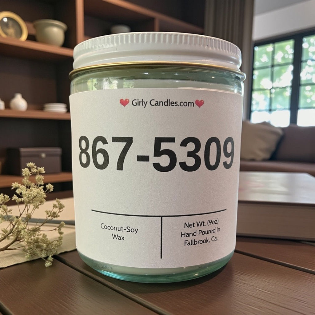 867 - 5309 - Girly Candles