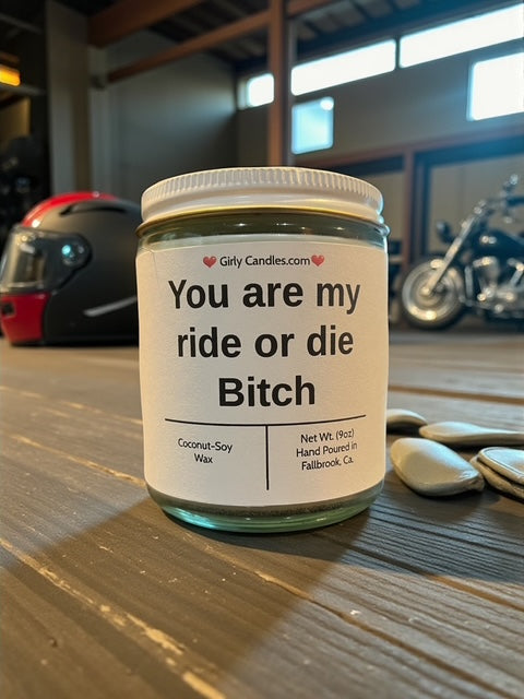 You are my ride or die Bitch