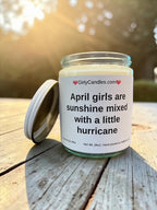 April girls are sunshine mixed with a little hurricane