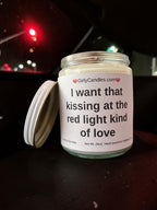 I want that kissing at the red light kind of love