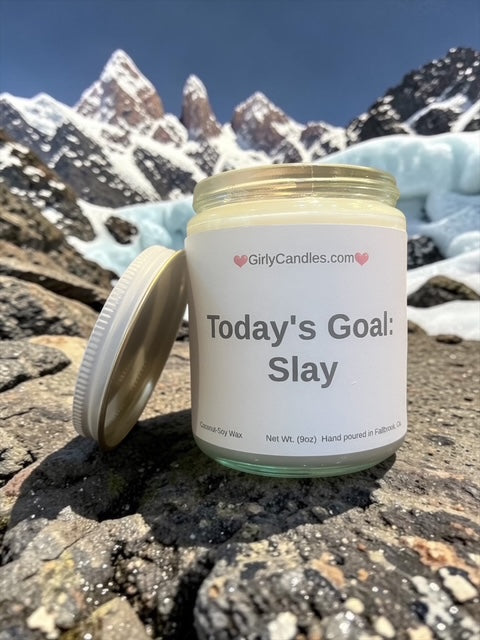 Today's Goal:  Slay / Girly Candles