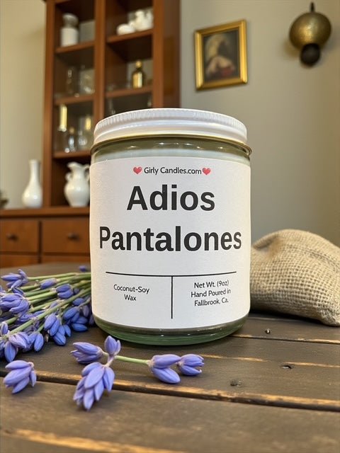 Adios Pantalones - Girly Candles