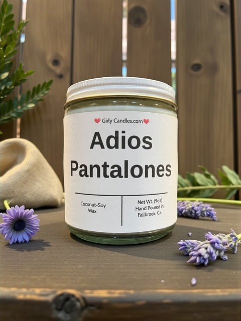 Adios Pantalones - Girly Candles