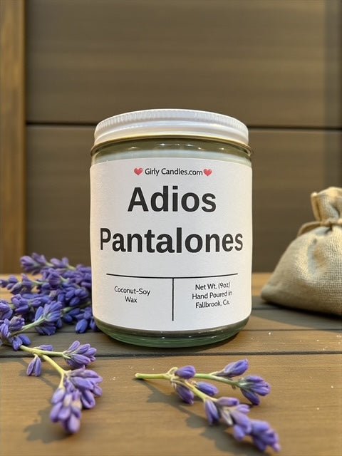 Adios Pantalones - Girly Candles