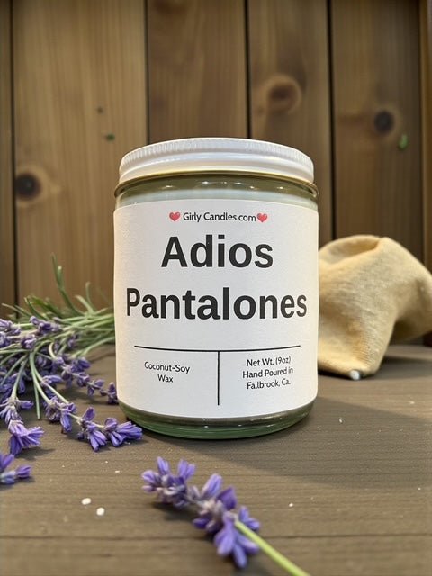 Adios Pantalones - Girly Candles