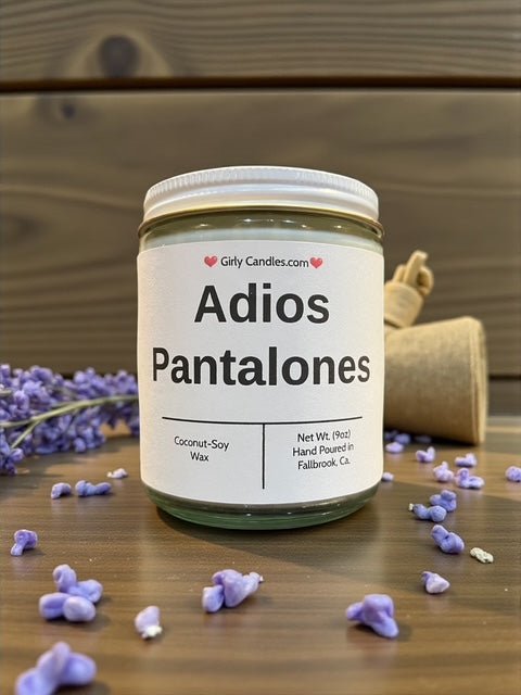 Adios Pantalones - Girly Candles