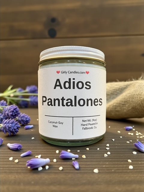 Adios Pantalones - Girly Candles