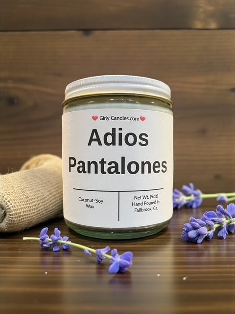 Adios Pantalones - Girly Candles