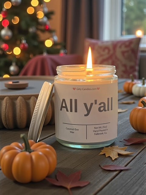 All y'all - Girly Candles
