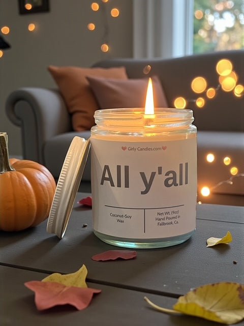 All y'all - Girly Candles