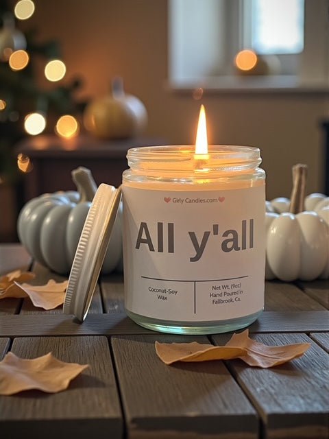 All y'all - Girly Candles