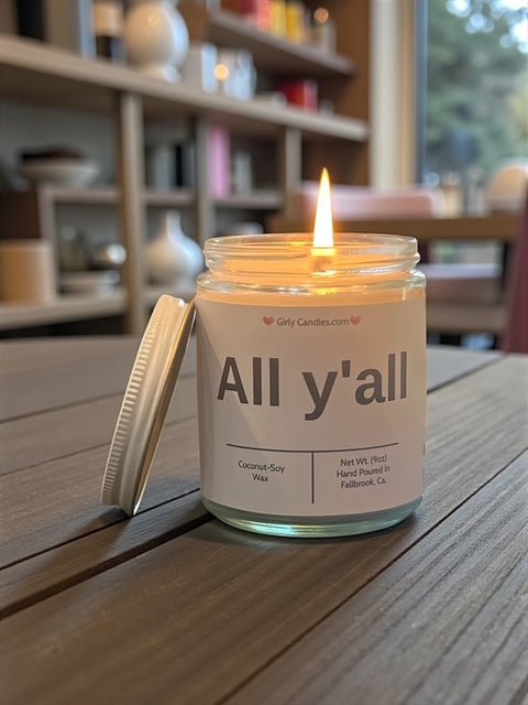 All y'all - Girly Candles