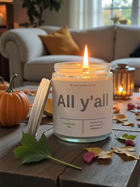 All y'all - Girly Candles