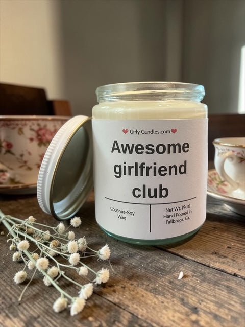 Awesome girlfriend club - Girly Candles