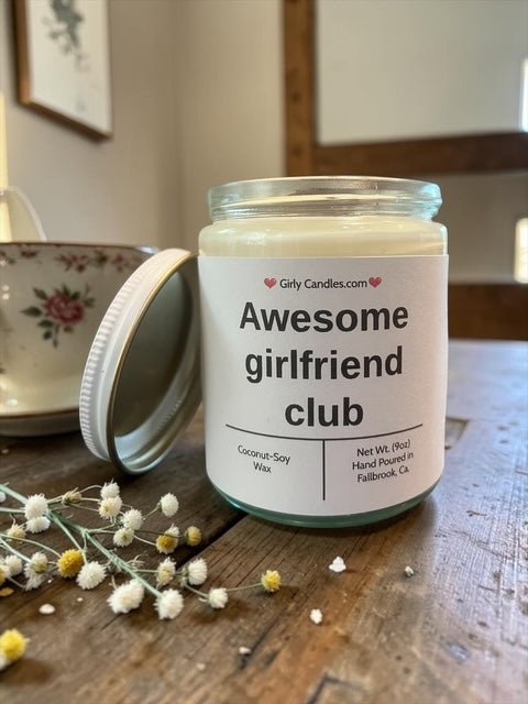Awesome girlfriend club - Girly Candles