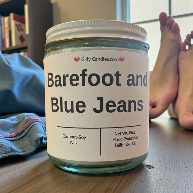Barefoot and Blue Jeans - Girly Candles
