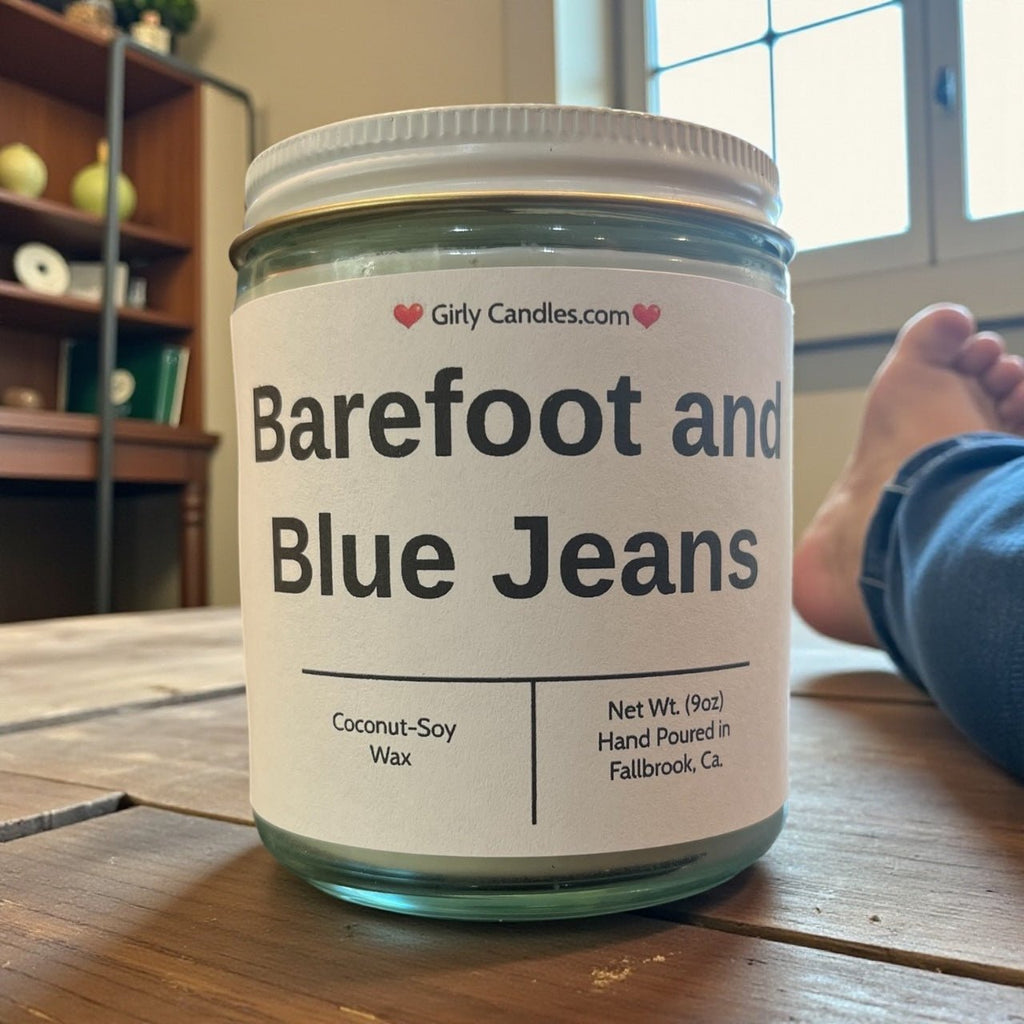 Barefoot and Blue Jeans - Girly Candles