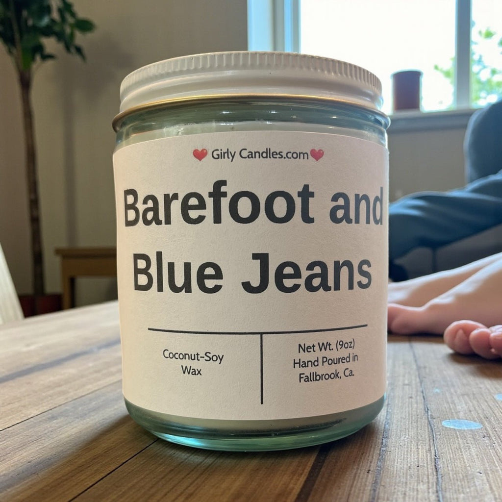 Barefoot and Blue Jeans - Girly Candles