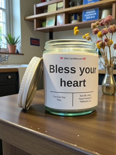 Bless your heart - Girly Candles