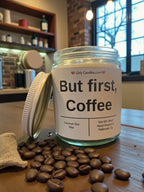 But first, Coffee - Girly Candles