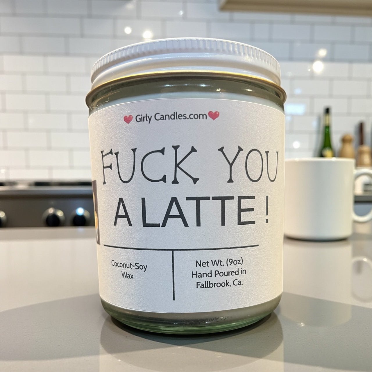 F*ck You A Latte - Girly Candles
