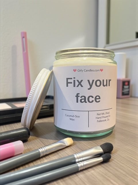 Fix your face - Girly Candles