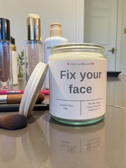 Fix your face - Girly Candles