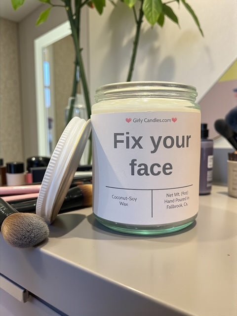 Fix your face - Girly Candles