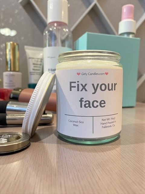 Fix your face - Girly Candles
