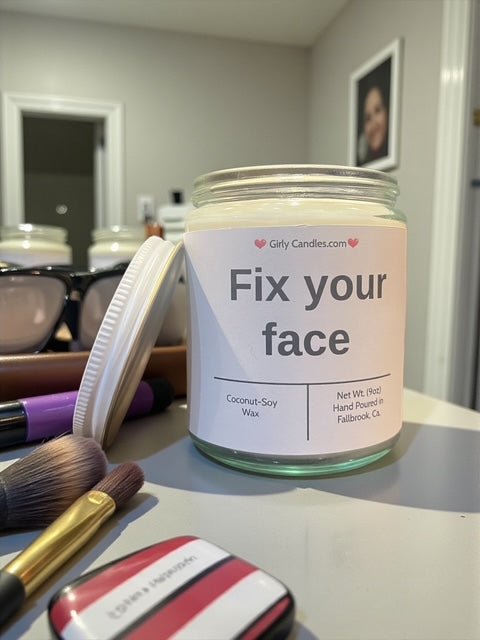 Fix your face - Girly Candles