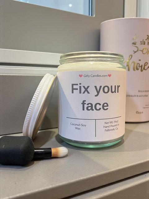 Fix your face - Girly Candles