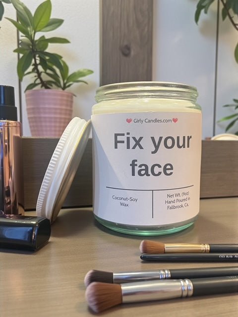 Fix your face - Girly Candles